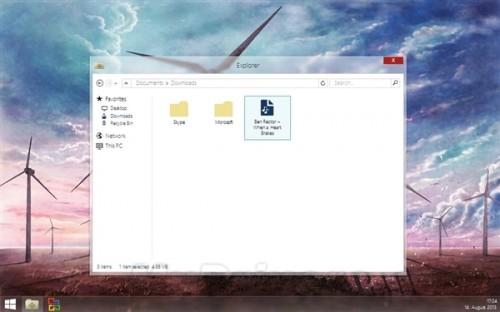 [高清图]全新Win9概念版界面图 界面设计堪称惊艳
